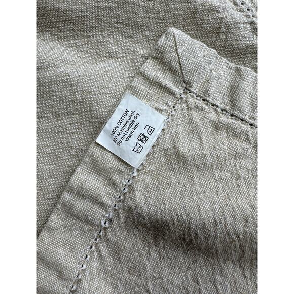 Mud Pie Cotton Initial Cotton Embroidered Dinner Napkin Set of 4 Letter G - Picture 4 of 7